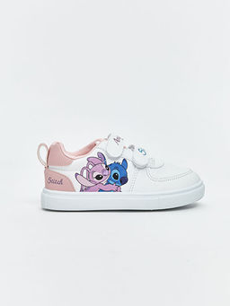 Lilo ve Stitch Bask?l? K?z Bebek Spor Ayakkab?