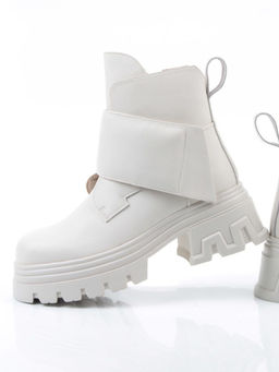 04-PAS148-2Z MILK Ботинки зимние женские (натуральная кожа, 100% шерсть)