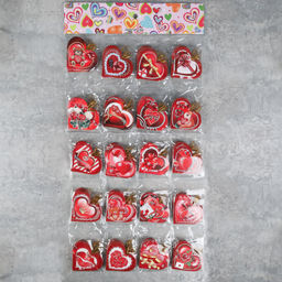 Открытка набор 160 штук Сердце / DE-133 /уп 25/ - ГалеонТрейд фото 3