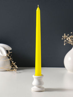 Свеча античная 25 см (набор 3 шт) 58 гр, 7 ч, цв. жёлтый