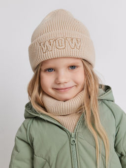 ACOOLA / Шапка детская Apine_h светло-бежевый