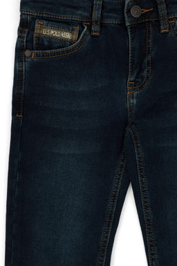 Темно-синие джинсовые брюки для мальчика Неожиданная скидка в корзине - U.s. polo assn фото 4