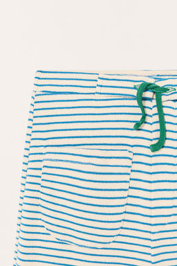LIMITED EDITION STRIPED STRAIGHT-LEG TROUSERS - Zara фото 7