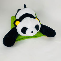 Мягкая игрушка с пледом Панда лежачая 65 см 3 в 1 - Storyland фото 5