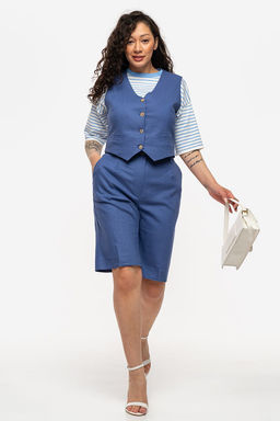 Шорты ТШ-03л деним - Angelika фото 2