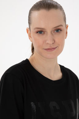 Kad_n Siyah Basic Ti__rt Sepette S_rpriz _ndirim - U.s. polo assn фото 2