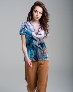 Футболка вискозная с невидимыми швами - Sahar art lab фото 10