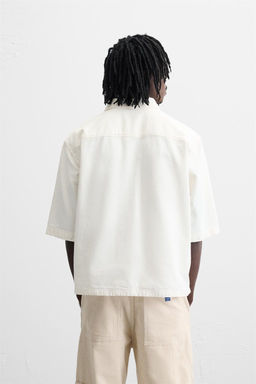 EMBROIDERED TEXT SHIRT - Zara фото 3