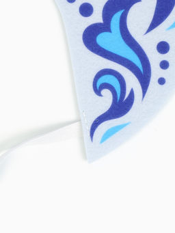 Кокошник карнавальный Снежная принцесса, фетра