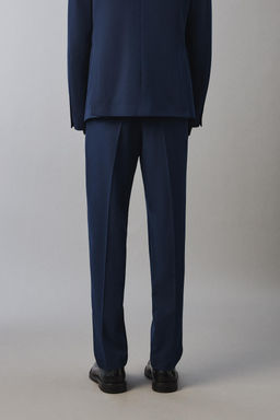PANTAL?N TRAJE CONFORT / Azul tinta - Zara фото 3