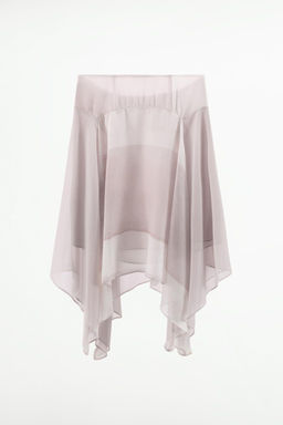 CONTRAST TIE-DYE CAMISOLE SKIRT - Zara фото 4