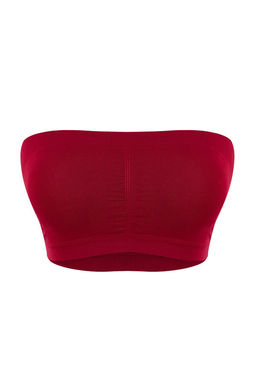 TRENDYOLMILLA Siyah-Ten 2li Seamless/Dikissiz Balensiz Kapl? Bandeu Orme Sutyen THMSS25SU00010  фото 25