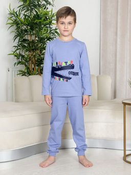 1345 Детская пижама КРОКОДИЛ мал.