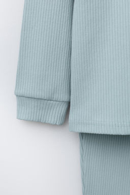 AGES 6-14/ PLAIN RIBBED PYJAMAS - Zara фото 8