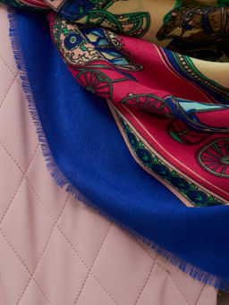 Тонкий,мягкий двусторонний палантин из тонкой шерсти - Tantino фото 3