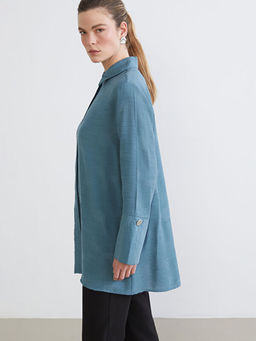 Nak??l? Oversize Kad?n G?mlek Tunik