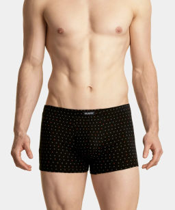 ATLANTIC 3MH-025/12 Трусы шорты Print 1 - набор 3 шт. черный + темный хаки + хаки  фото 2