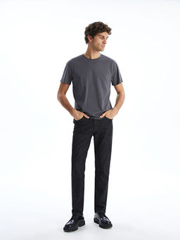 Bisiklet Yaka Penye Erkek Ti??rt