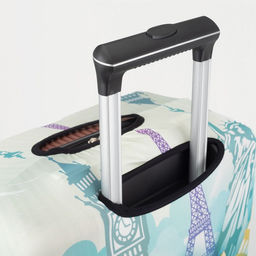 Чехол на чемодан 20, цвет бирюзовый - Simaland фото 4