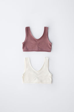 AGES 8-14 / TWO-PACK OF SEAMLESS TOPS - Zara фото 5