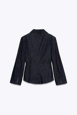 SHIRT BLAZER WITH BELT - Zara фото 6