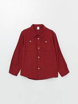 Uzun Kollu Basic Erkek ?ocuk G?mlek