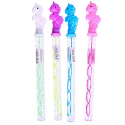 Цена за 24 шт. Мыльные пузыри Единорог 95 мл - Funny toys фото 2