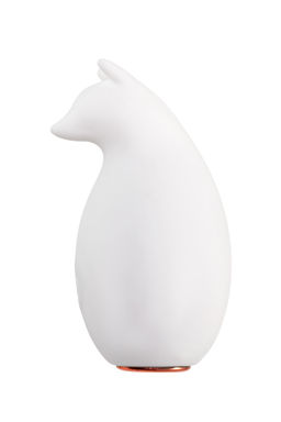 Вибратор Штучки-Дрючки, Mr. Bear, белый, силикон, 7,5 см  фото 4