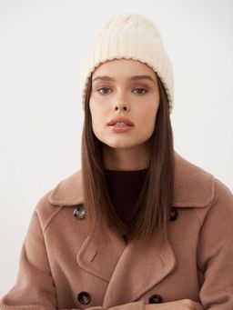 Conso/KH 220315 - light beige Шапка  фото 2