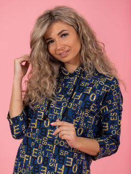 843 Туника "Синий"