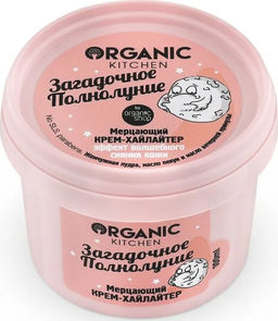 Organic Kitchen / Мерцающий крем-хайлайтер для лица и тела / Загадочное полнолуние, 100 мл