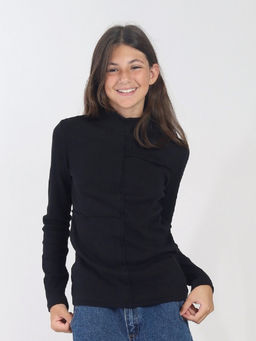 CRB wear / CWJG 63995-22-428 Водолазка для девочки,черный