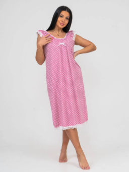 Ночная сорочка женская, цвет розовый