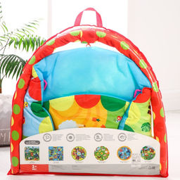 Развивающий коврик с дугами Домашние зверята, 85х85 см, Крошка Я  фото 7