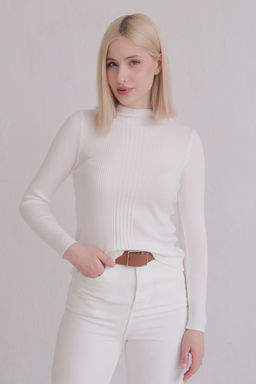 12218 Джинсы белые - Martichelli фото 13