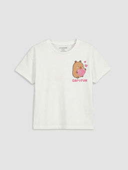 Capyfun Bask?l? K?z ?ocuk Tak?m