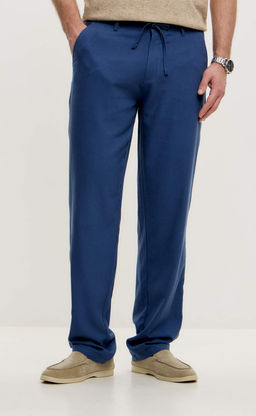 Брюки лен F511-0855 jeans