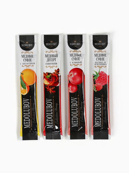 Подарочный набор новогодний Тепла и уюта: крем-мёд 2 шт., мёд в стиках 4 шт. - Фабрика счастья фото 7