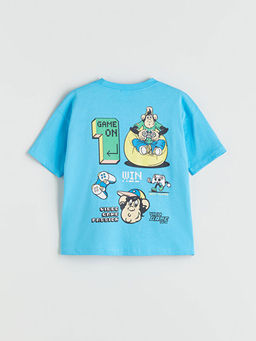 Nostaljik Maymun Bask?l? Erkek ?ocuk Ti??rt