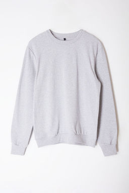 Gri Melanj Regular/Normal Kesim Basic Sweatshirt TMNAW21SW1208