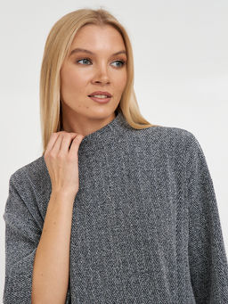 платье серое с рукавом 3/4 - Glenfield фото 6