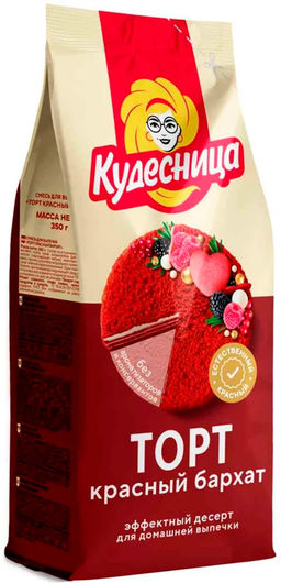 ЯС Смесь для выпечки Торт Красный бархат 350г
