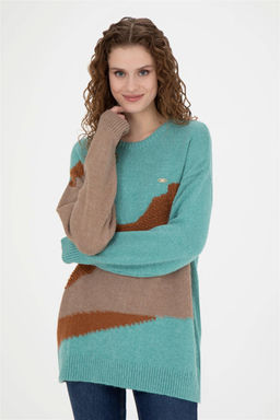 Женский мятный свитер - U.s. polo assn фото 3