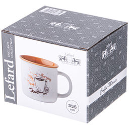 КРУЖКА LEFARD КОФЕМАНИЯ 355МЛ  фото 2
