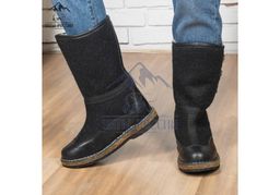 Сапоги женские войлочные "Уралочка", черные,