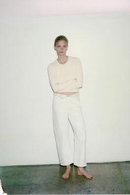 DOUBLE EMBROIDERED T-SHIRT - Zara фото 3