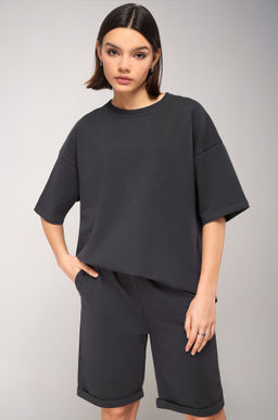 Женский костюм с шортами из футера двухнитки Happyfox