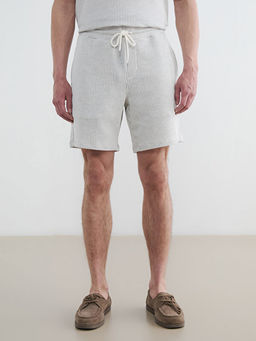 Regular Fit ?izgili Erkek ?ort