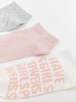 Bask?l? Kad?n Patik ?orap 5li