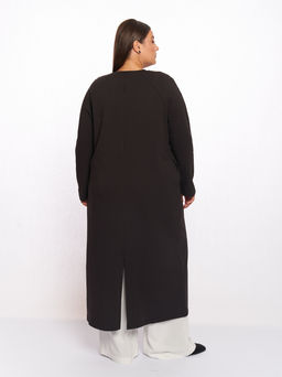 Платье с разрезом спереди PP57102BLK01 - Артесса фото 7